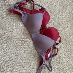 2 Bras— size 30D Like New